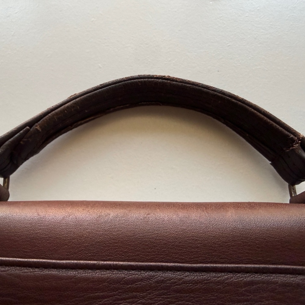 Rare Vintage Coach 5080 Brown Briefcase “Brief Bag” Made in NYC 1980s - Picture 14 of 14